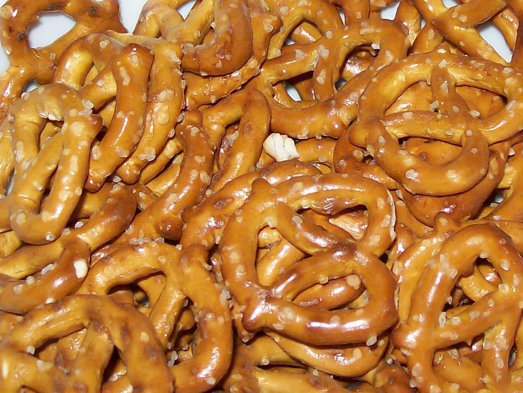 These pretzels are making me thirsty by julie
