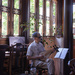 Having Tea In The Teahouse At Lan Su Chinese Garden Before Attending The Exhibition At Black Box Gallery In Portland, Oregon. by seattle
