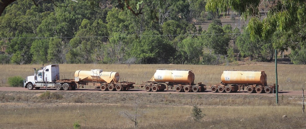 "Road Train on the Flinders"... by tellefella