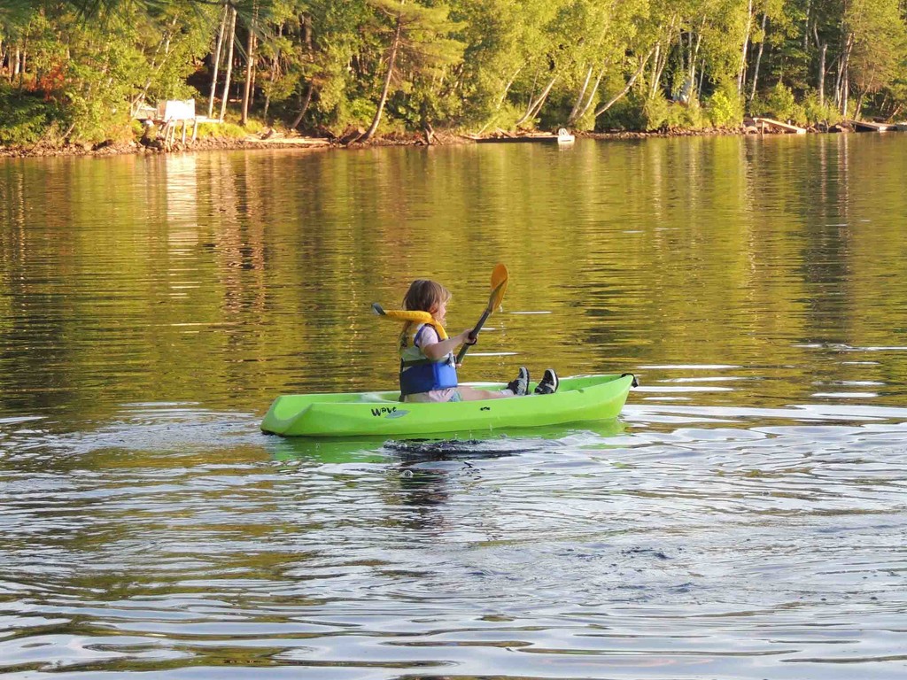 First Solo Paddle by sunnygreenwood
