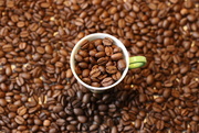 23rd Jan 2010 - Coffee bean overflow........