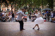 9th Jul 2015 - Dancing Til Dusk in Pioneer Square With Music Provided By — Mach One Jazz Orchestra  