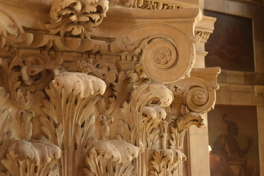 Castle Howard pillar detail by christophercox