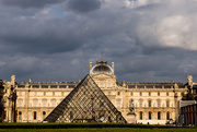 9th Jul 2015 - The Louvre and a storm