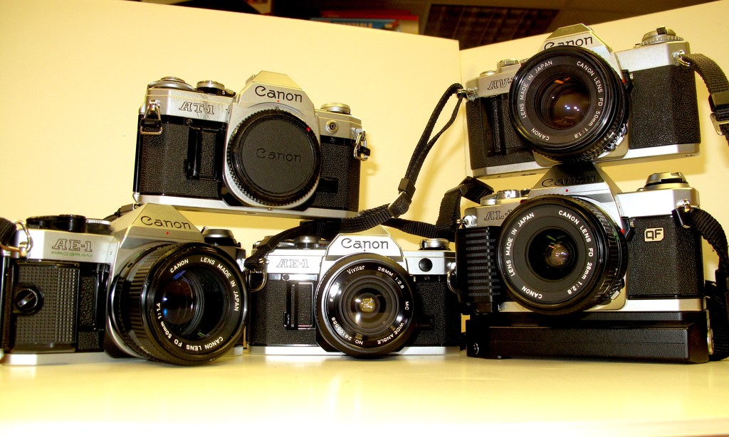 "A" Collection of Cameras by davemockford