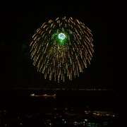 27th Jun 2015 - Fireworks Outside My Hotel Room Window