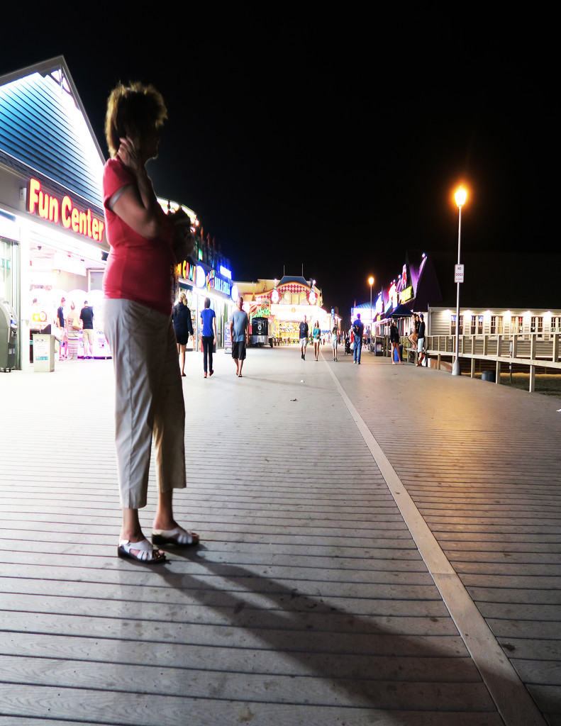 Boardwalk at Night by april16