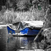 Blue Boat by newbank