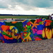 Artists on Cley beach by jeff