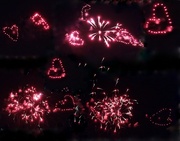 14th Jul 2015 - Hearts fireworks!