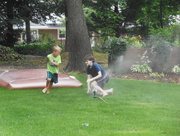 12th Jul 2015 - Playing in the Sprinkler