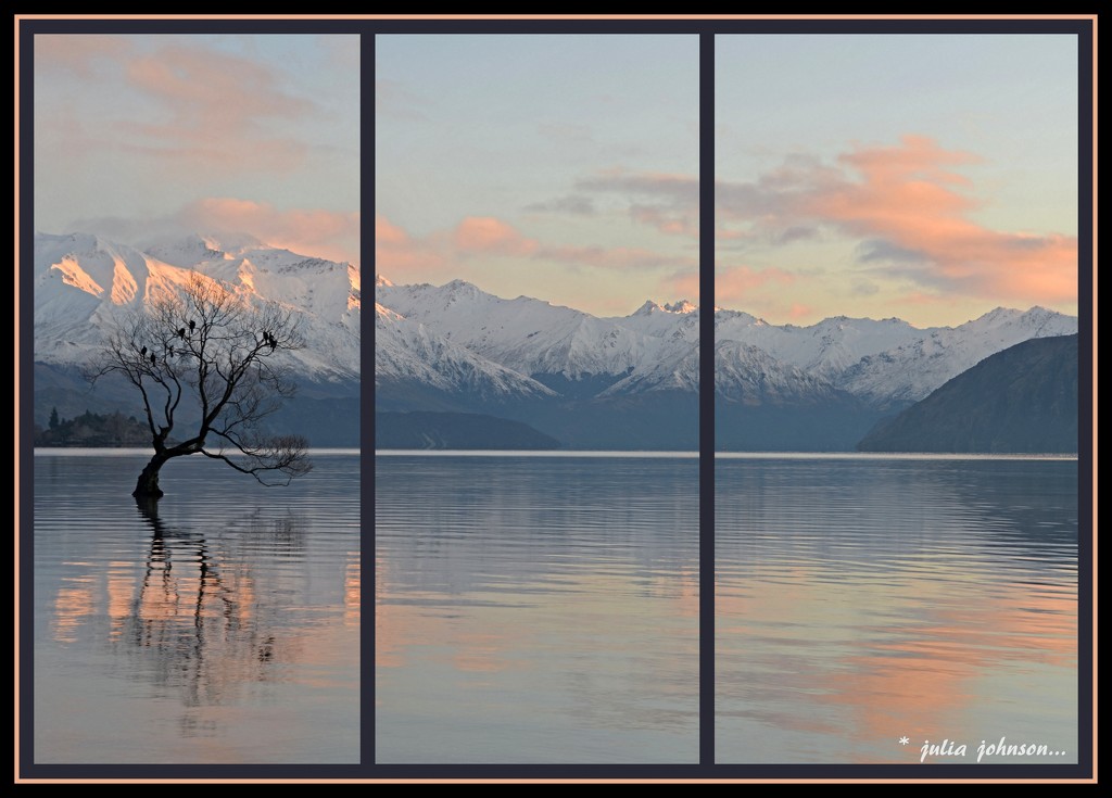 The Tree  in triptych by julzmaioro