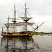 L'Hermione Visits Canada in Lunenburg by Weezilou