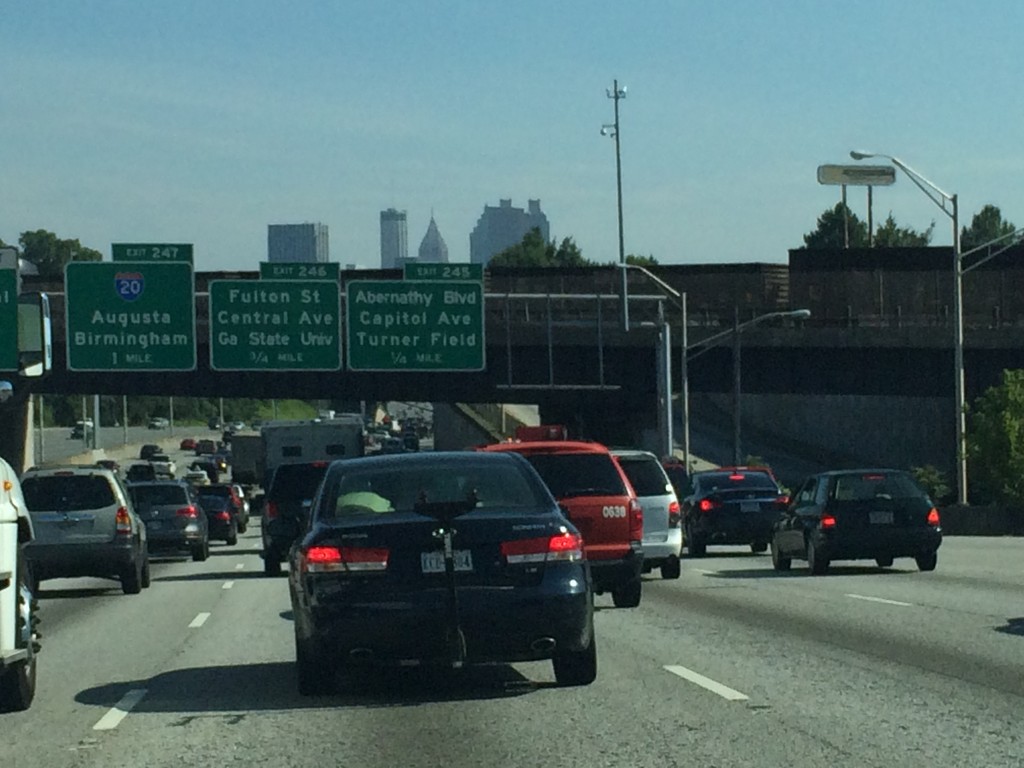 Atlanta traffic by graceratliff