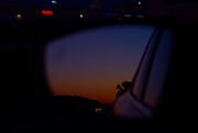 21st Jul 2015 - sunsets in the mirror are closer than they appear