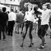 Salsa With Music Provided By Buena Vibra.  Dancing til Dusk At Westlake Plaza  by seattle