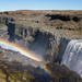 Dettifoss and the rainbow by gosia