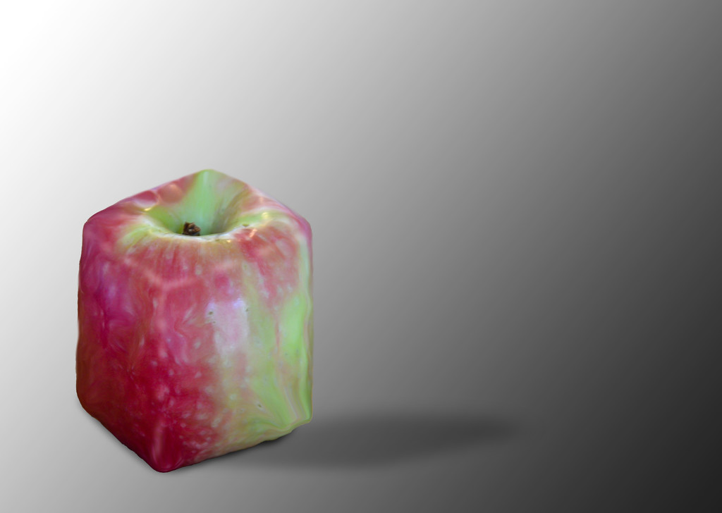 A Square Apple by salza