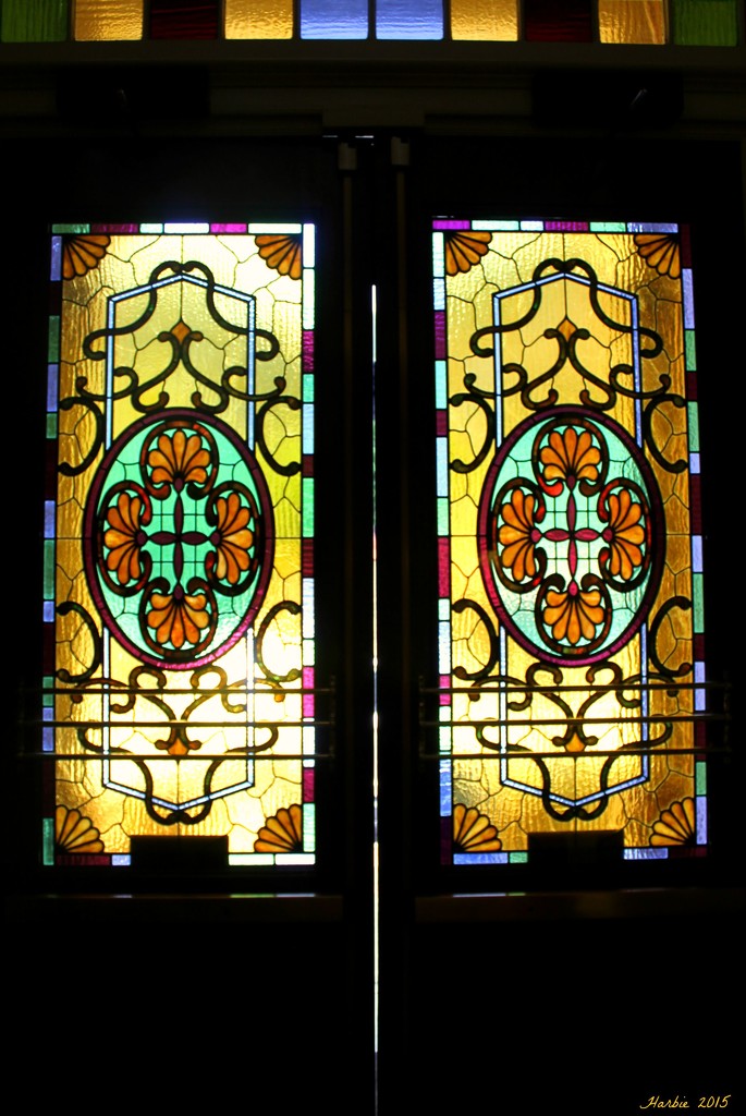 Stained Glass Doors by harbie