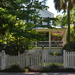 Picket fence and old house, Old Village, Mount Pleasant, SC by congaree