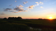 28th Jul 2015 - Sunset over marsh, Folly Island, South Carolina