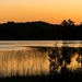 The Sun Sets on Barney's Lake by taffy