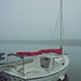 Misty morning sailboat  by soboy5