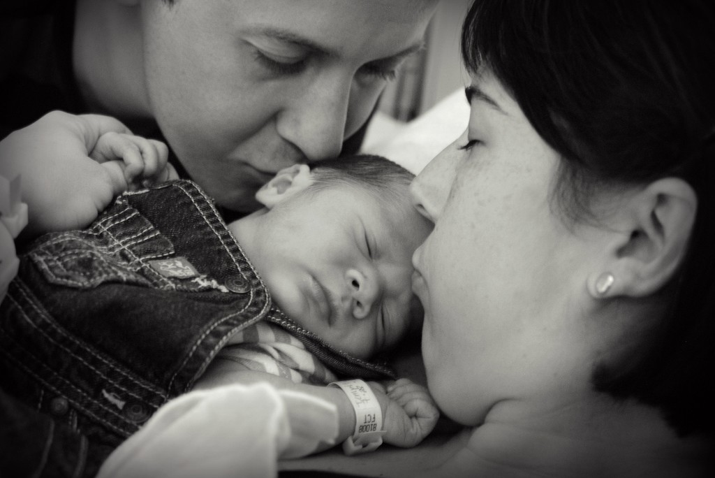 Baby Makes the Couple a Family  by alophoto