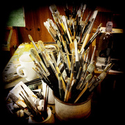 13th Jul 2015 - Artist's brushes