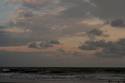 30th Jul 2015 - Pastel skies over the ocean, Folly Beach, SC