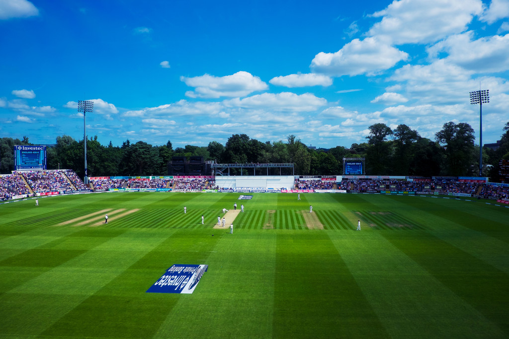 Day 192, Year 3 - Cracking Day For Cricket In Cardiff by stevecameras