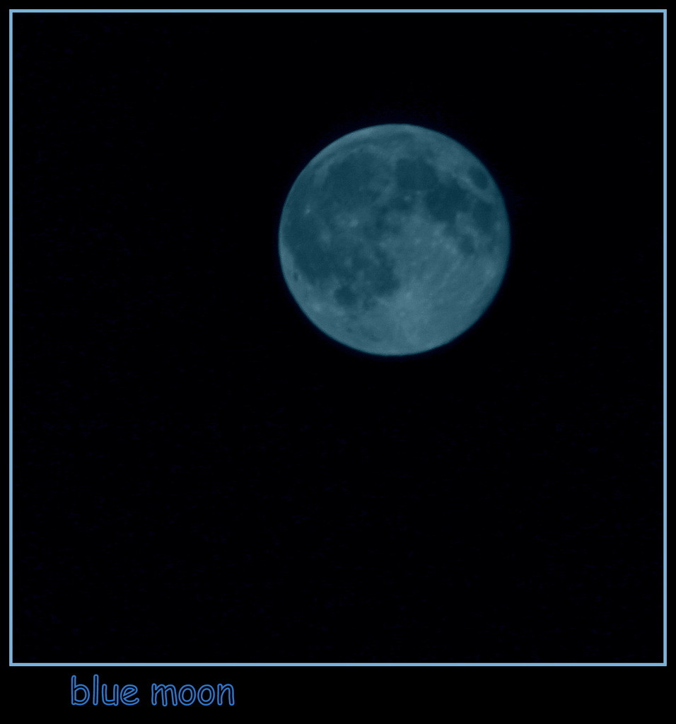the one - blue and perigee moon by quietpurplehaze