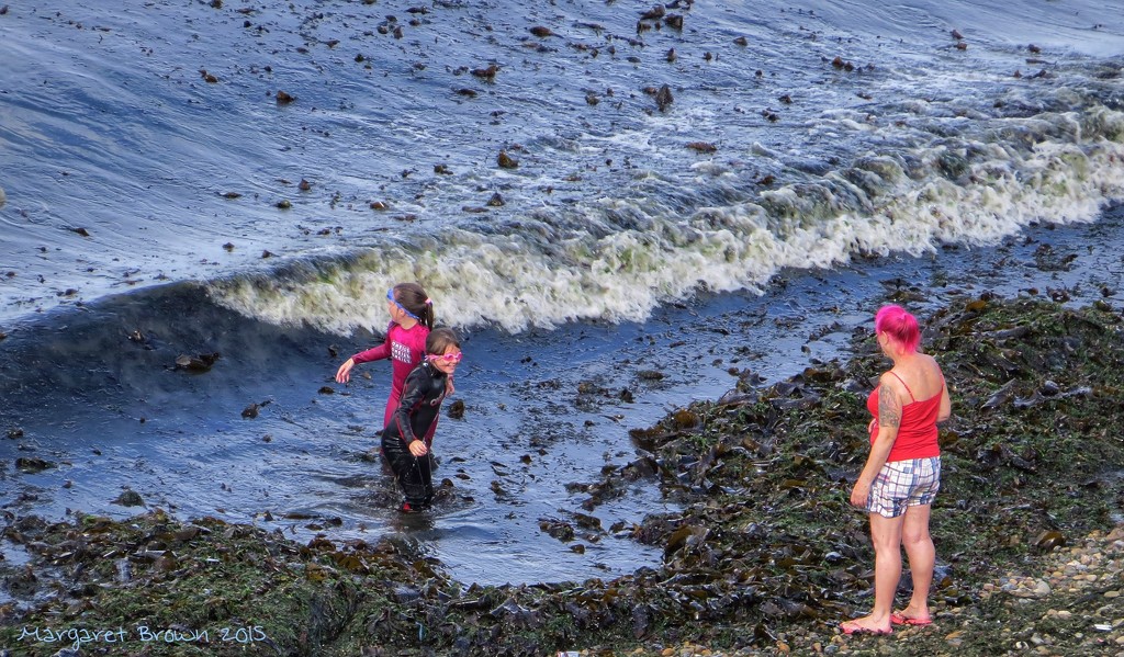 Pink hair and seaweed! by craftymeg