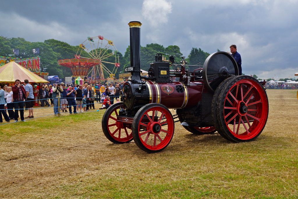 STEAM ENGINE AND FAIR by markp