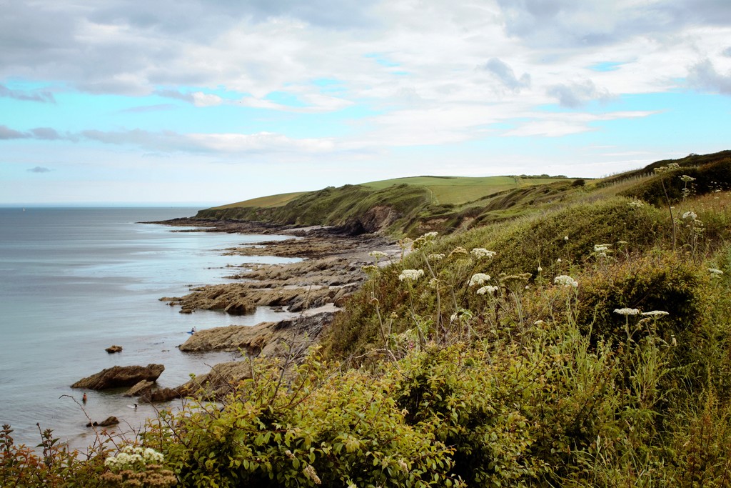Cornish coast by swillinbillyflynn