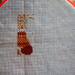 beginning of a new embroidery by inspirare