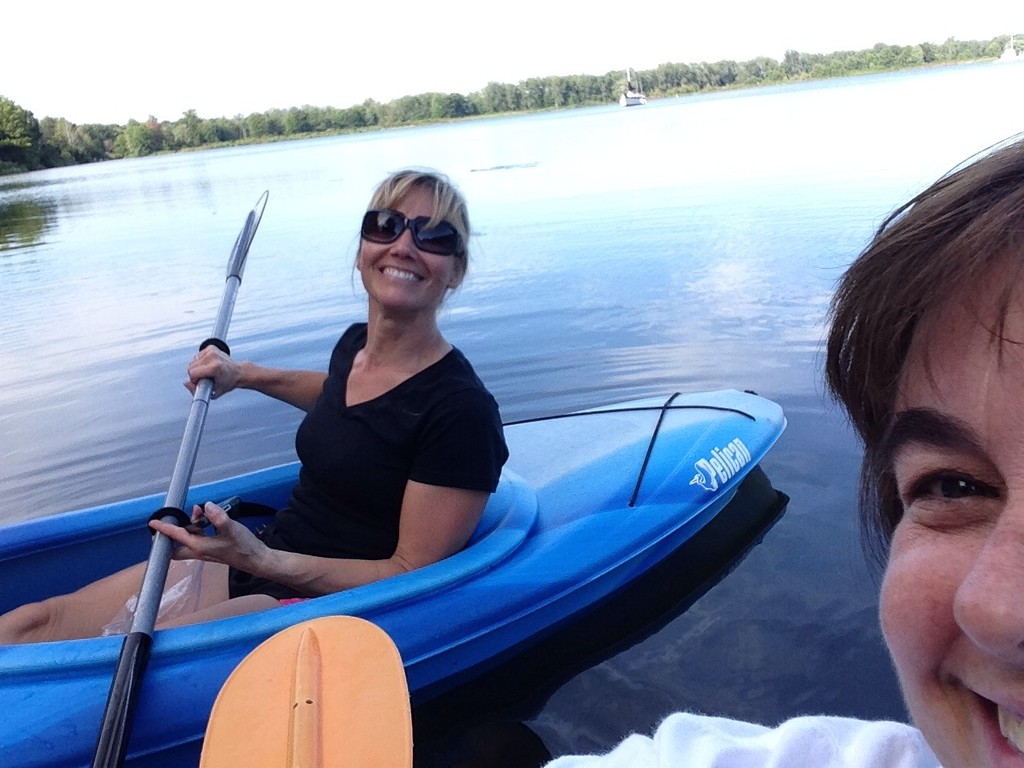 my first time kayaking! by wiesnerbeth
