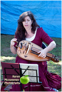 8th Aug 2015 - Playing the Hurdy-gurdy