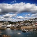 Mevagissey Harbour with clouds by swillinbillyflynn