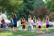 8th Aug 2015 - Yoga On The Library Lawn