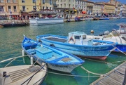 10th Aug 2015 - Blue fisherman's boats. 