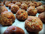 10th Aug 2015 - Homemade meatballs ready to bake!