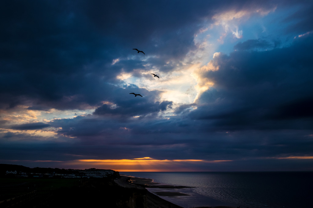 Day 221, Year 3 - Clouds Over Cromer by stevecameras