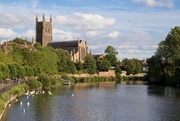 9th Aug 2015 - Worcester Cathedral from Bridge