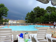 11th Aug 2015 - Pool party is a rainout!