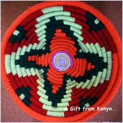 15th Aug 2015 - Beautiful Gift from a Friend in Kenya...