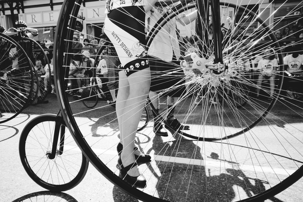 Spokes and Wheels and Heels  by lesip