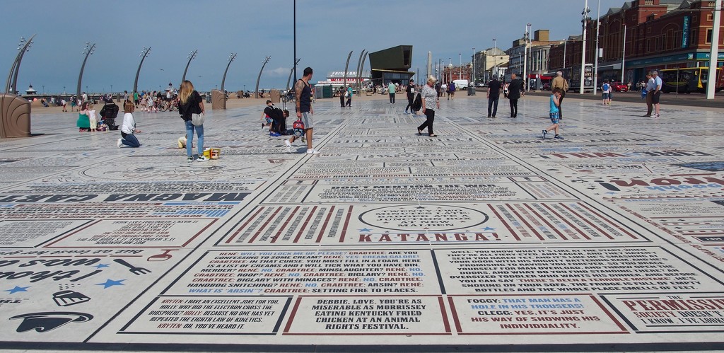 Comedy carpet Blackpool by happypat