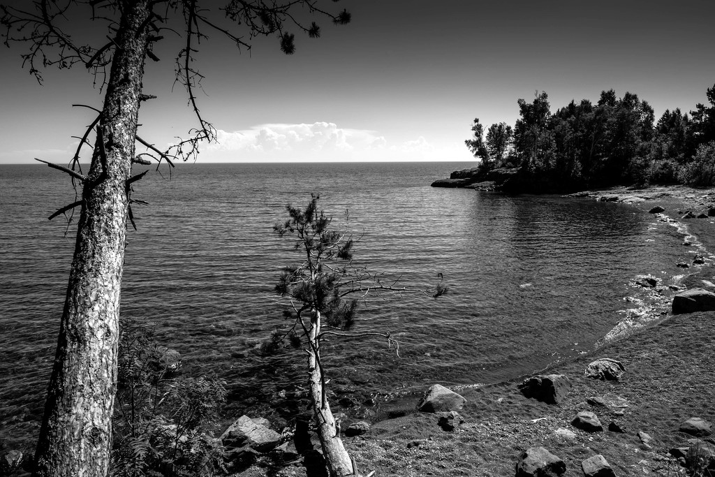 Cove South of Iona Beach by tosee