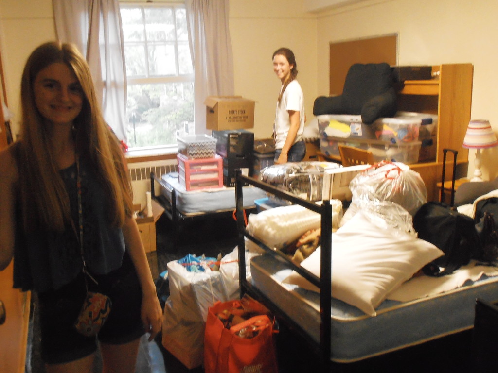 Moving into the College Dorm by julie